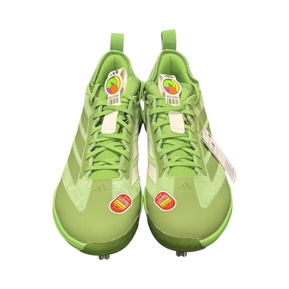 Size 12 Adidas Adizero Impact BSB Somos Rave Green Mens Baseball Cleats JS2978 main image 7